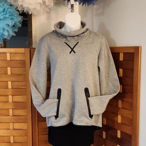 Womans champion brand victory fleece pull over hoodie